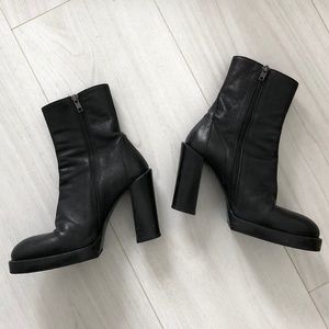 Ann Demeulemeester - Black Booties